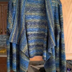 womens cardigan open